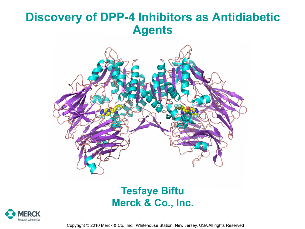 DPP-4 Inhibitors As Antidiabetic Agents