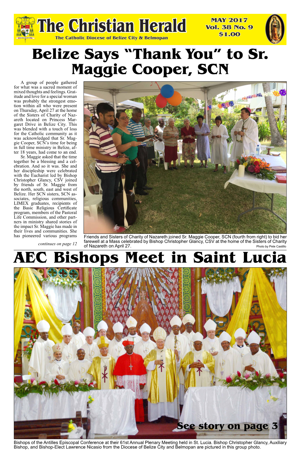 AEC Bishops Meet in Saint Lucia