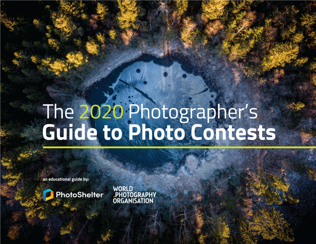 Photoshelter's Photographers Guide to Photo Contests 2020