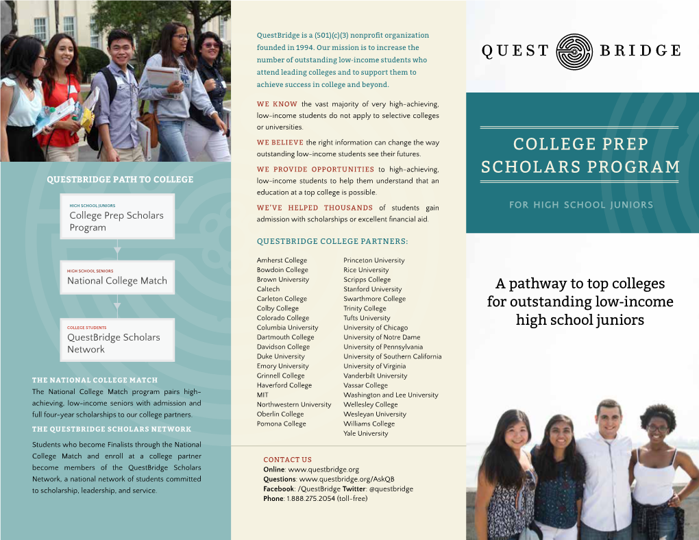 College Prep Scholars Program