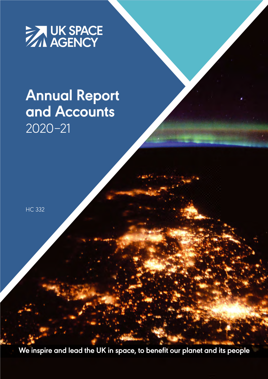 UK Space Agency Annual Report and Accounts 2019-20