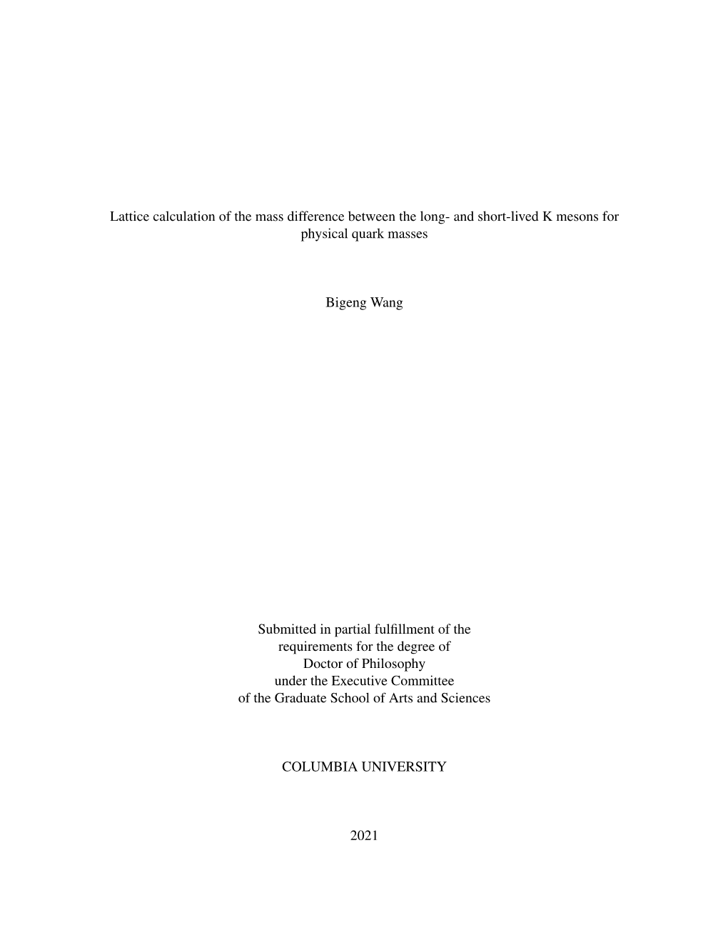 Lattice Calculation of the Mass Difference Between the Long- and Short-Lived K Mesons for Physical Quark Masses