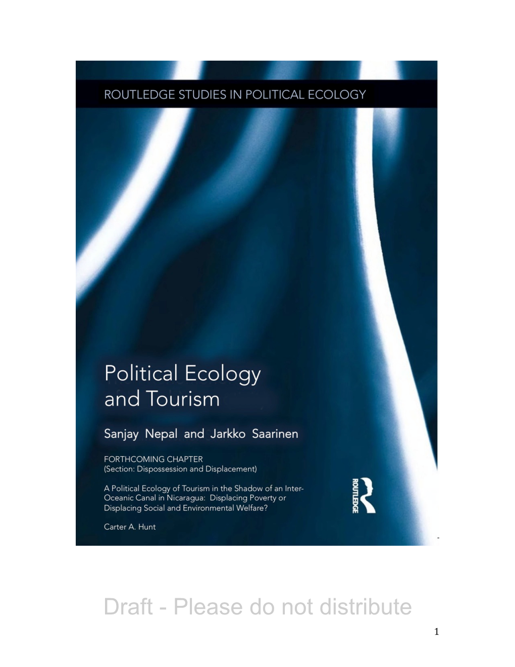 Hunt-2016 Political-Ecology-Tourism