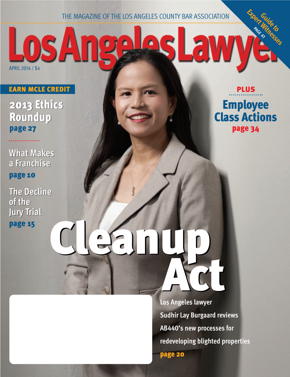 Los Angeles Lawyer April 2014