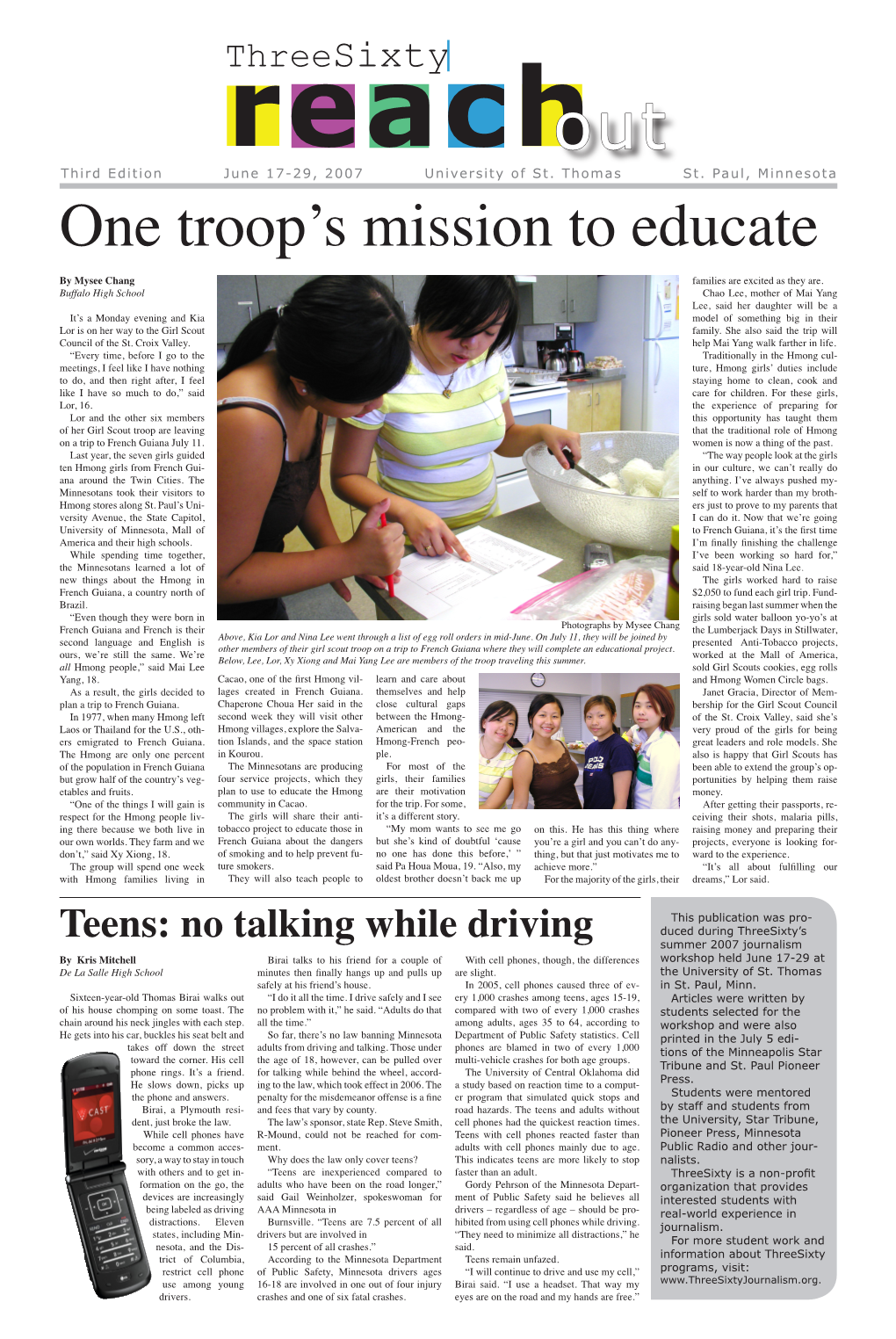 One Troop's Mission to Educate