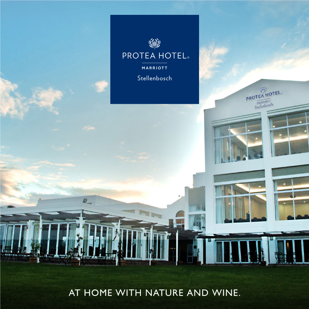 Protea Hotel Stellenbosch MICE Brochure