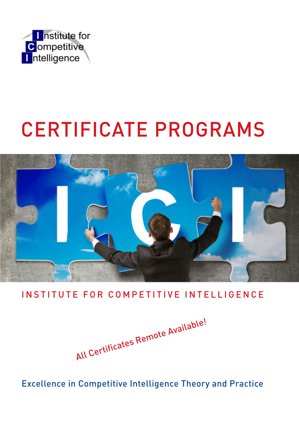 Certificate Programs