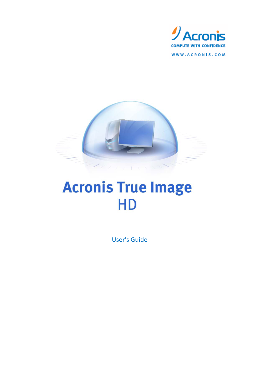 Acronis True Image HD Basic Concepts