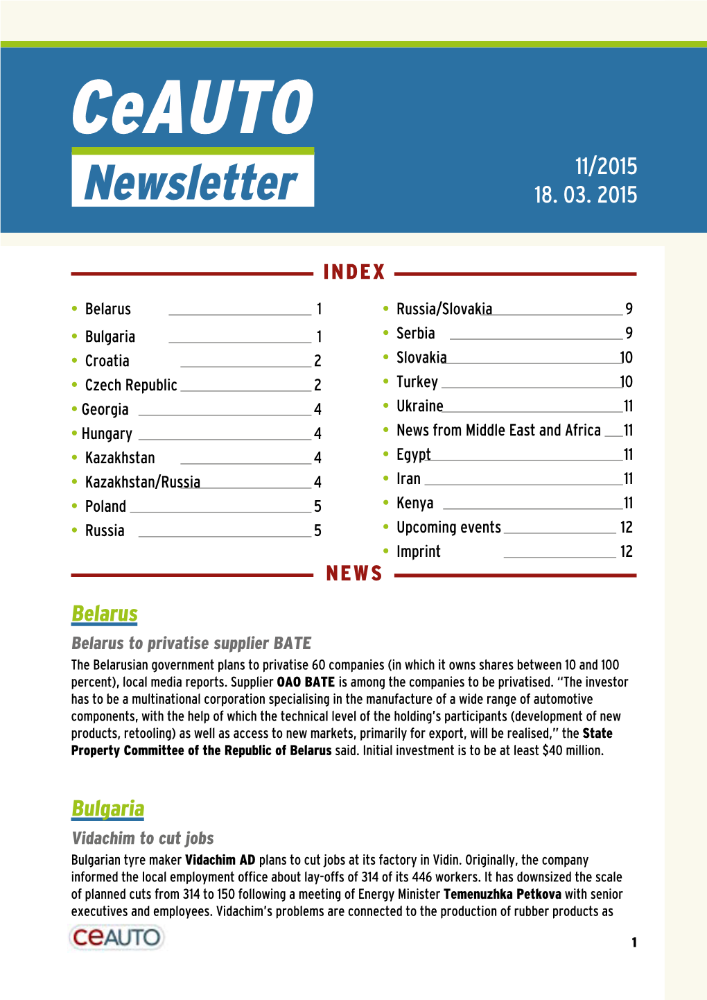 Ceauto 11/2015 Newsletter 18