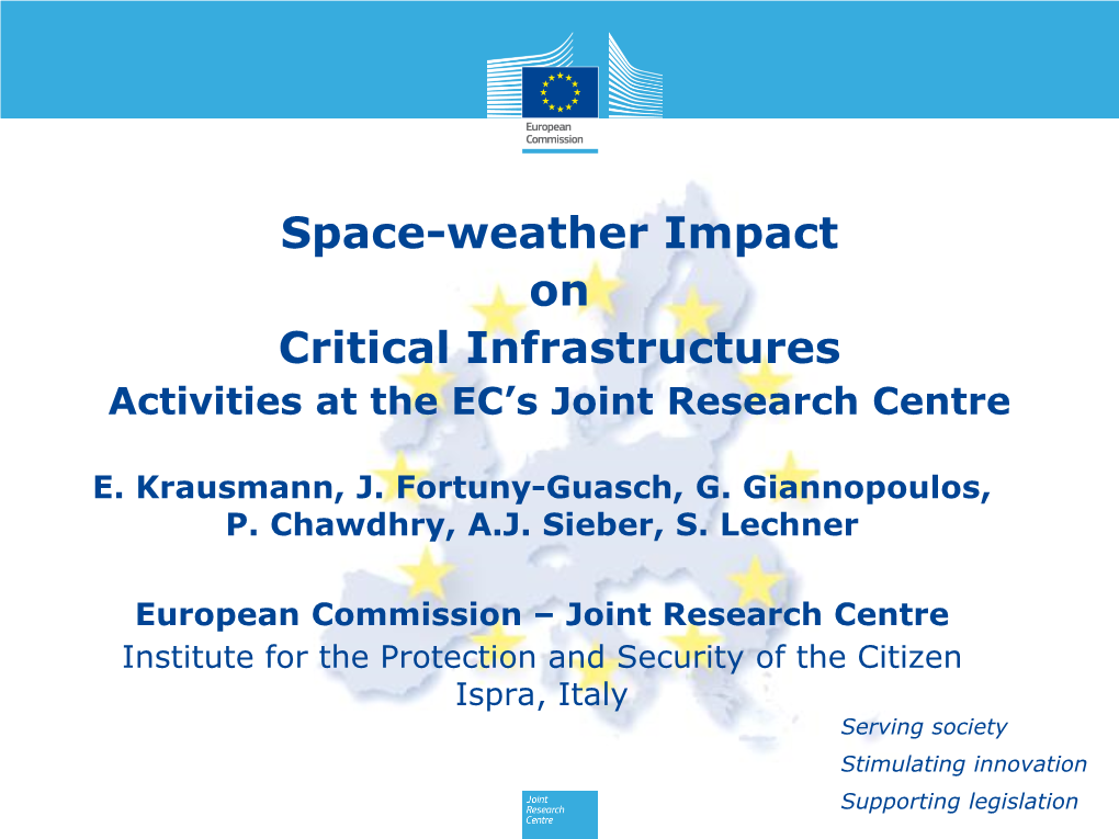 Activities at the EC's Joint Research Centre
