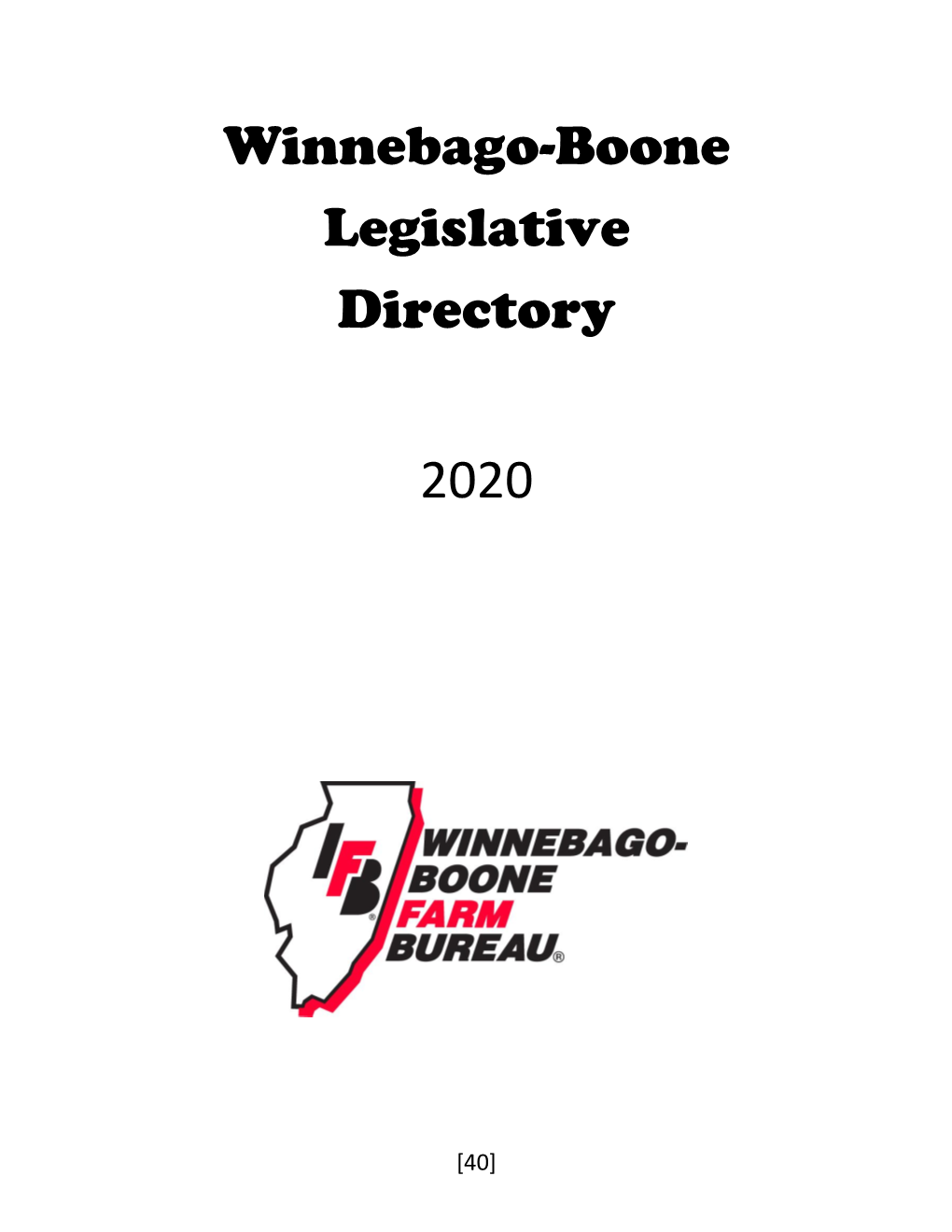 Winnebago-Boone Legislative Directory 2020