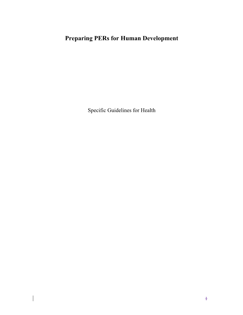Public Revenues and Expenditure Review (PRER)