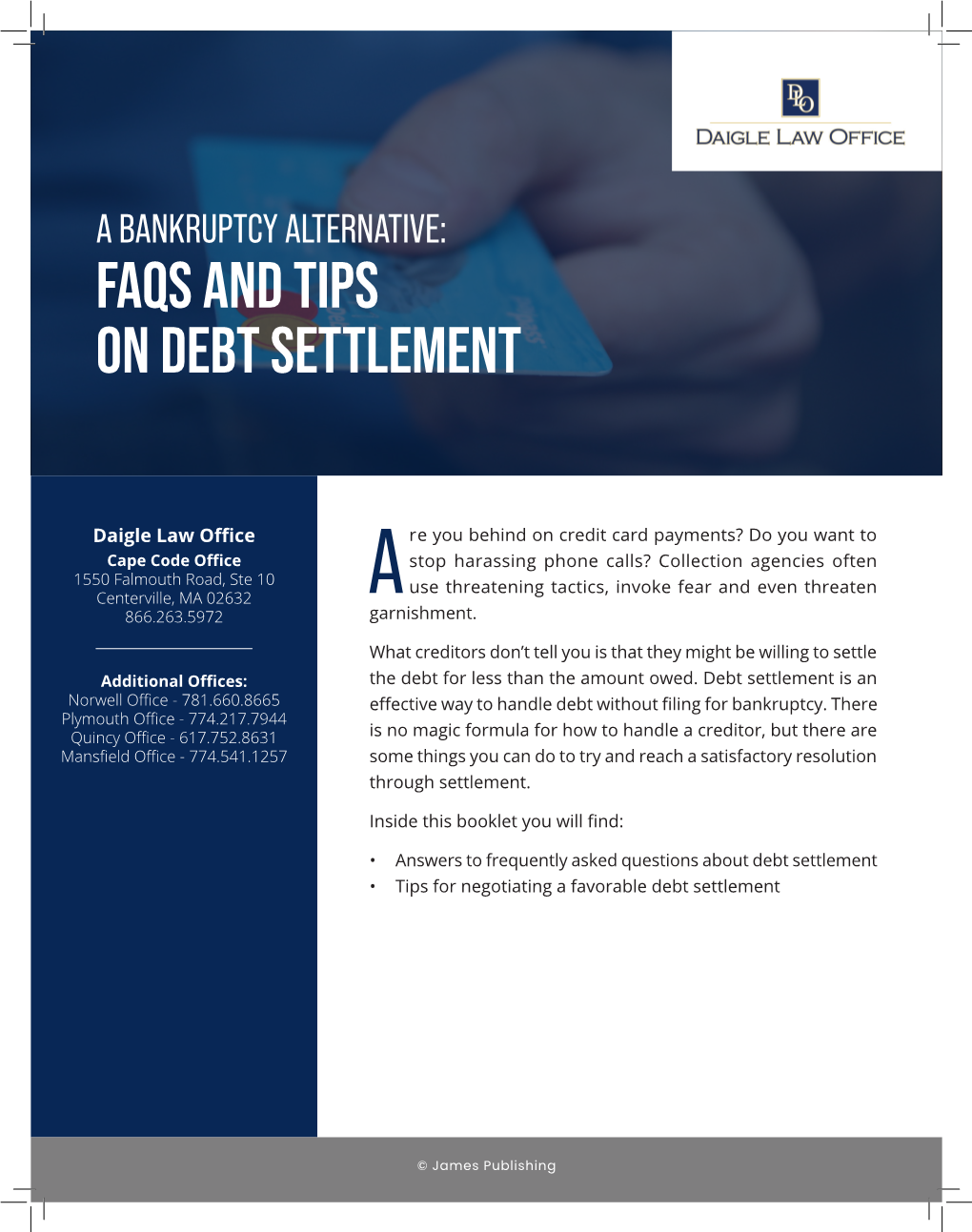 Faqs and Tips on Debt Settlement