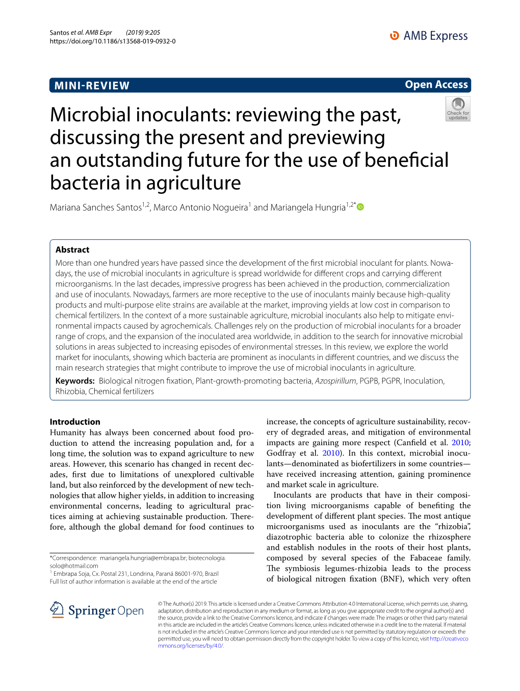 Microbial Inoculants