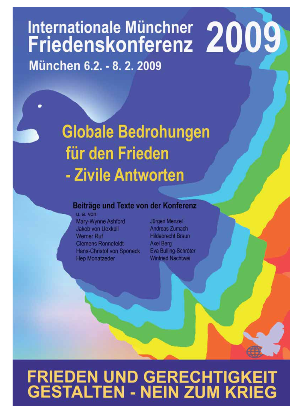 FK 2009 - 1 Impressum Dokumentation Der Internationalen Münchner Friedenskonferenz 2009