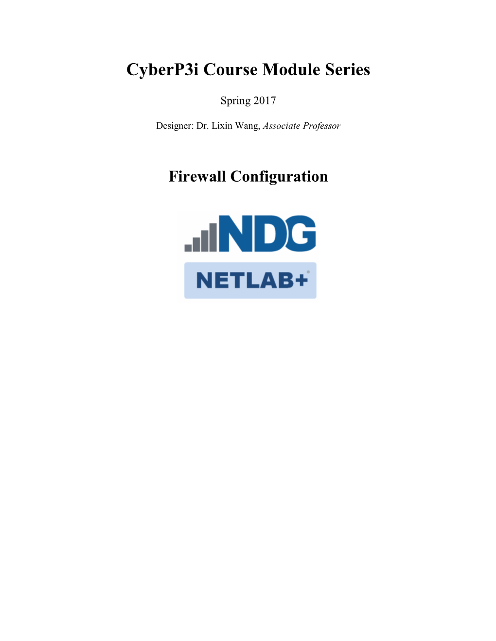 Firewall Configuration