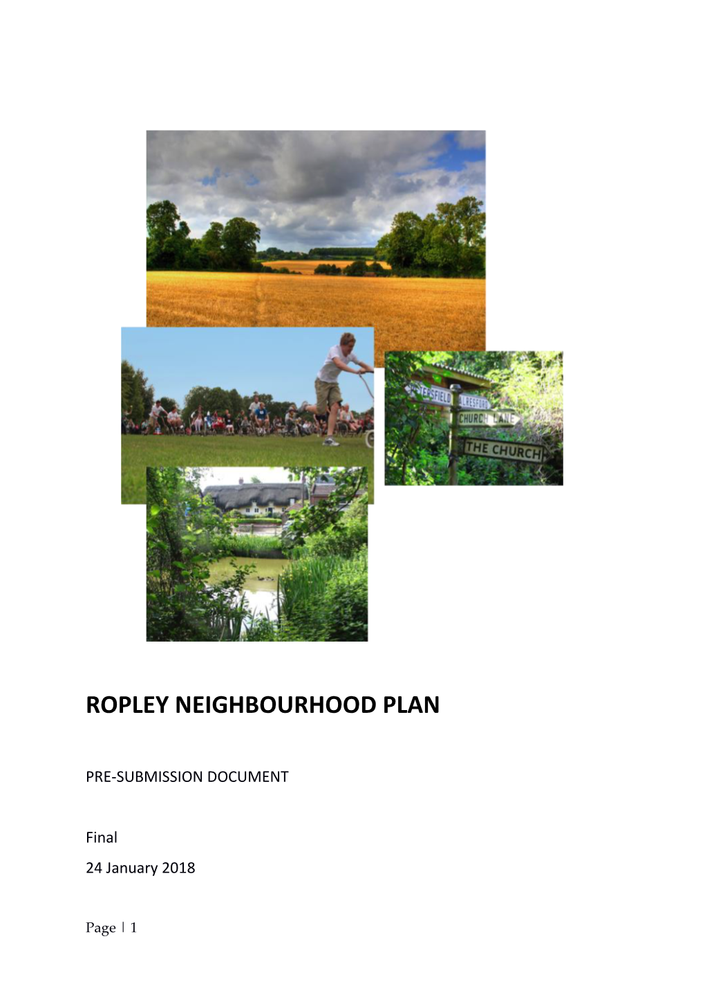 Ropley Neighbourhood Plan