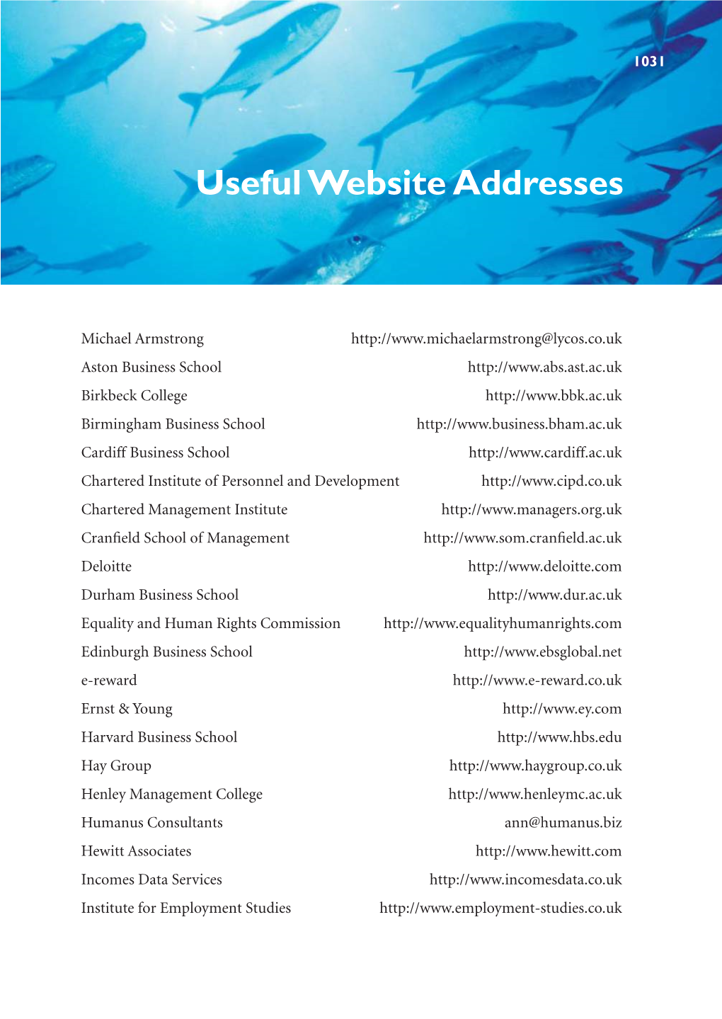 Useful Website Addresses.Pdf (54.76KB)