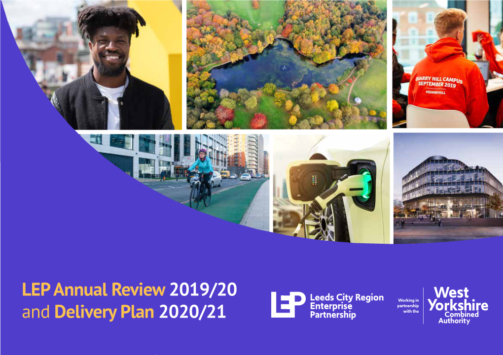 LEP Annual Review 2019/20 and Delivery Plan 2020/21 Content