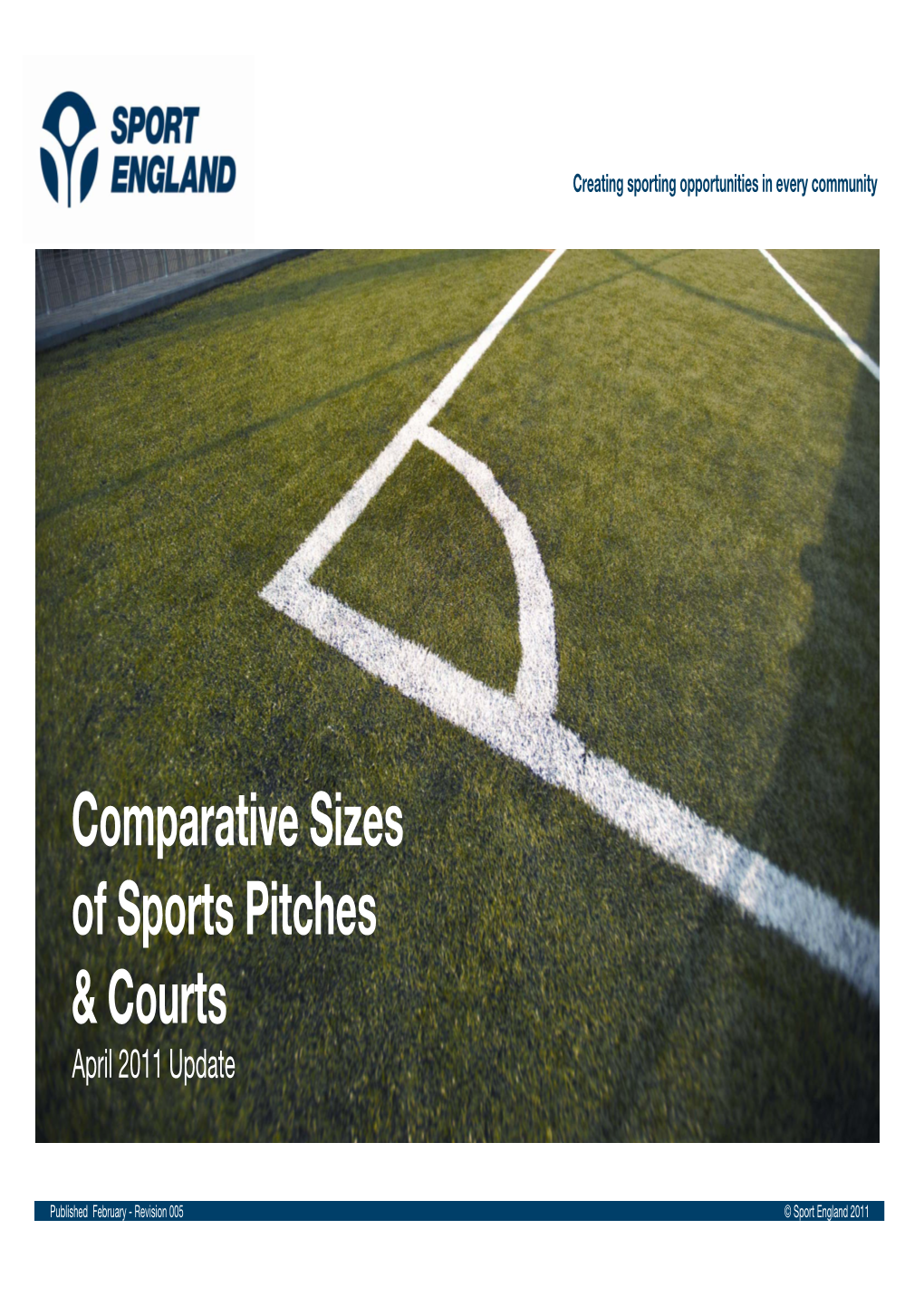 Comparative Sizes of Sports Pitches & Courts