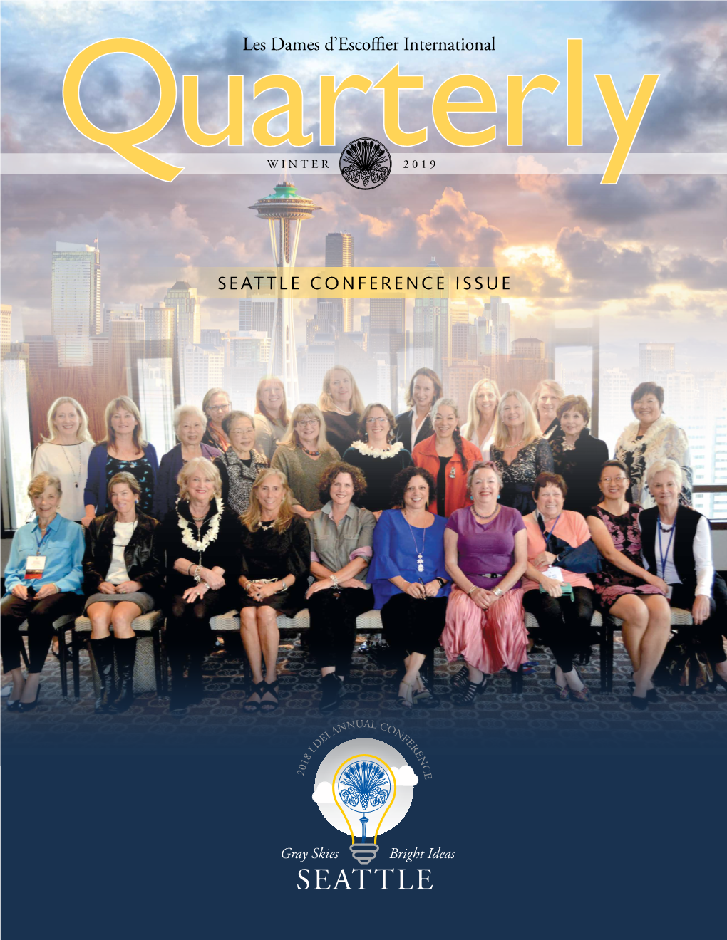 SEATTLE CONFERENCE ISSUE on the Cover: Seattle Chapter