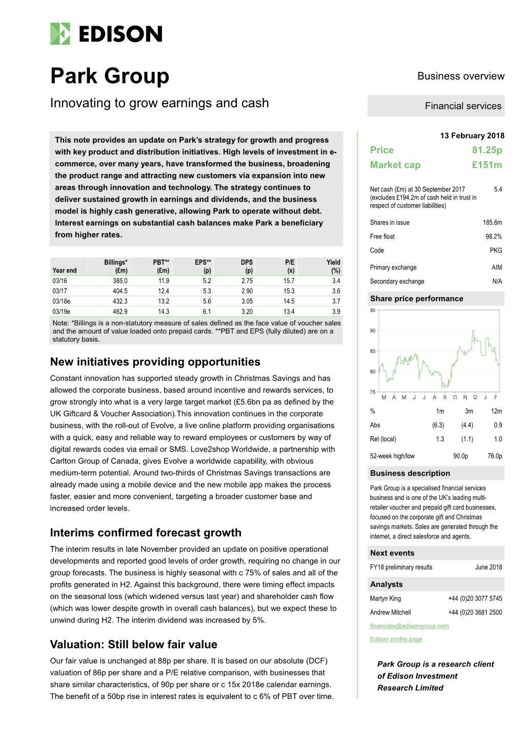 Edison Research Template