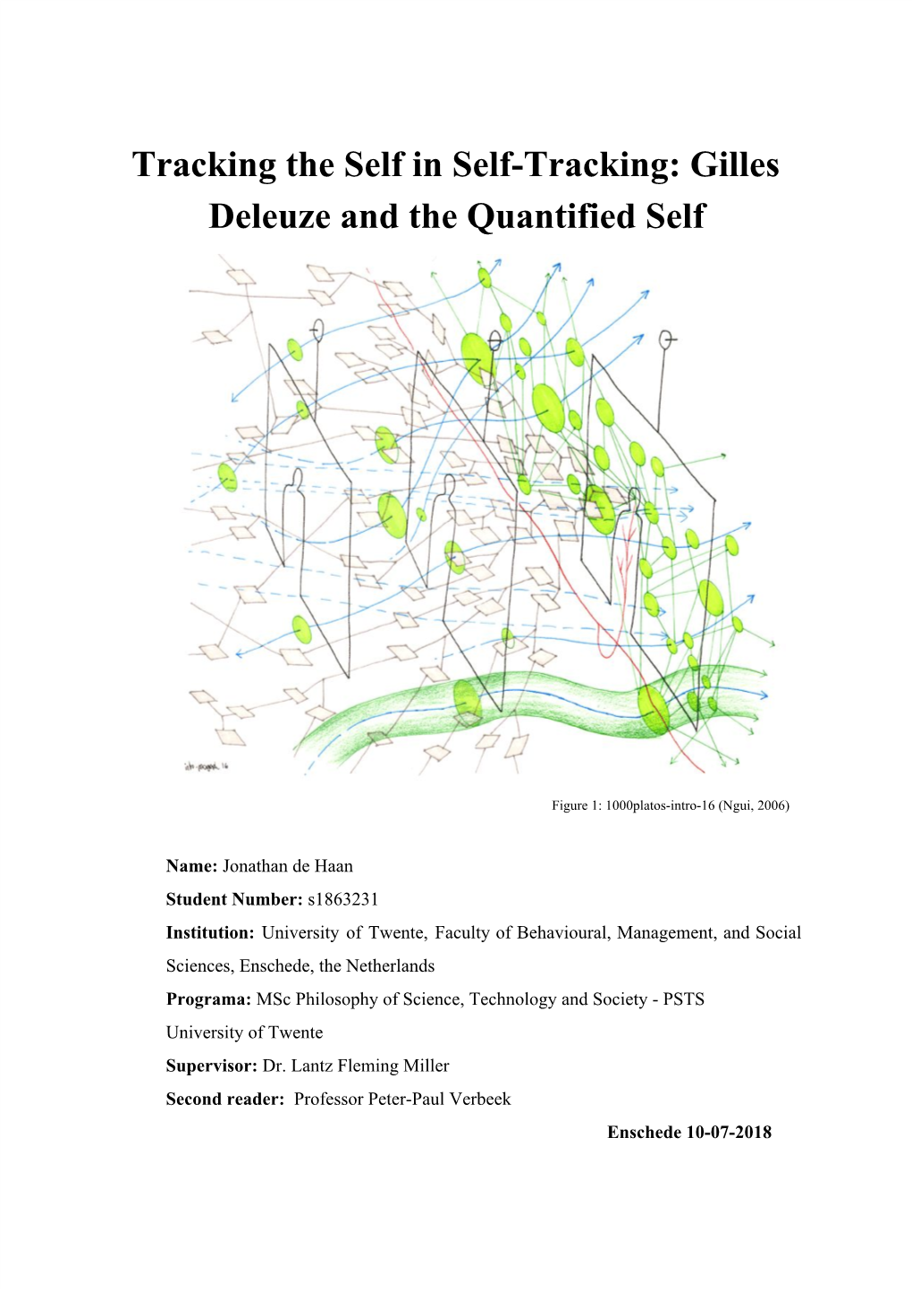 Tracking the Self in Self-Tracking: Gilles Deleuze and the Quantified Self