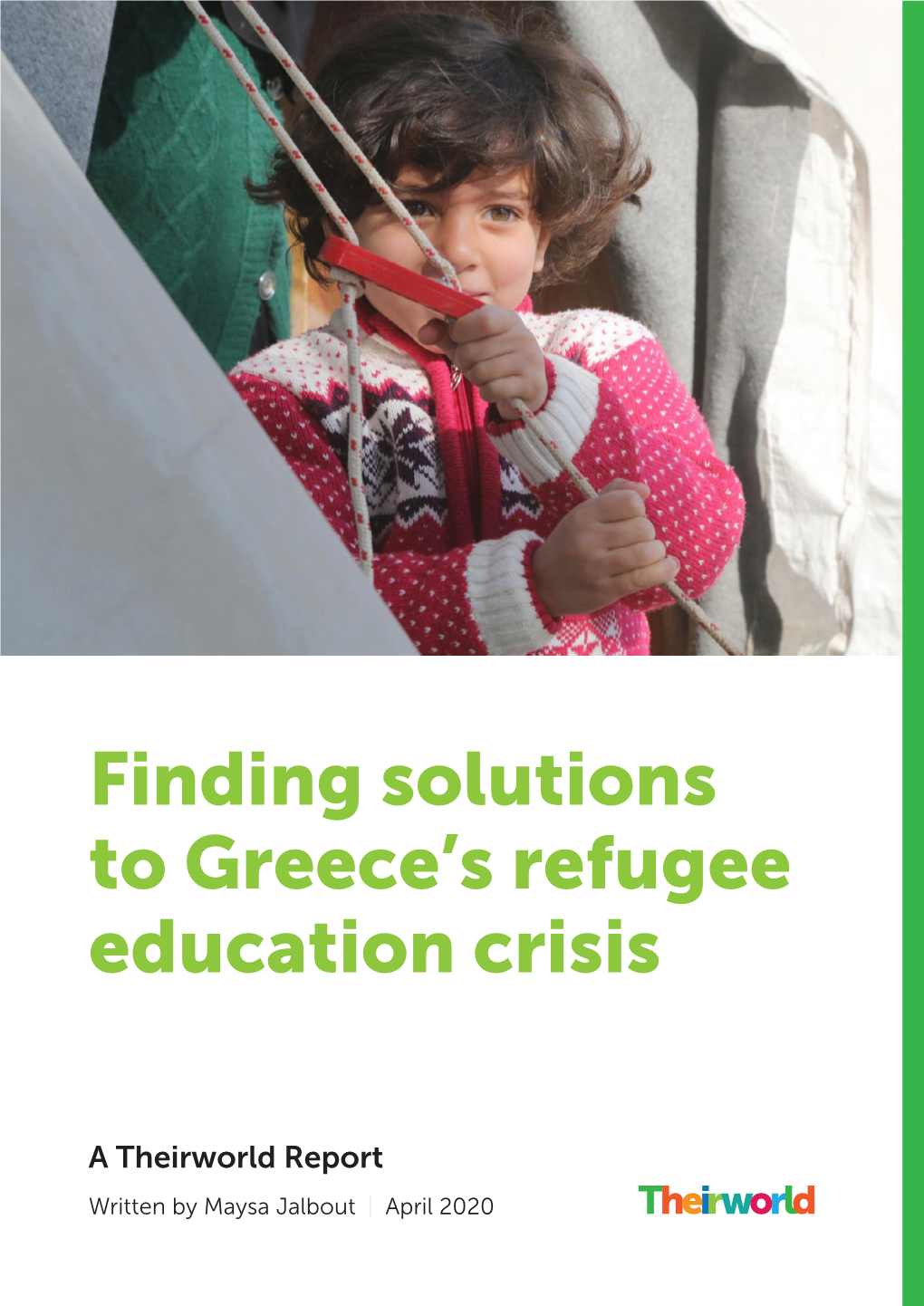Finding Solutions to Greece's Refugee Education Crisis