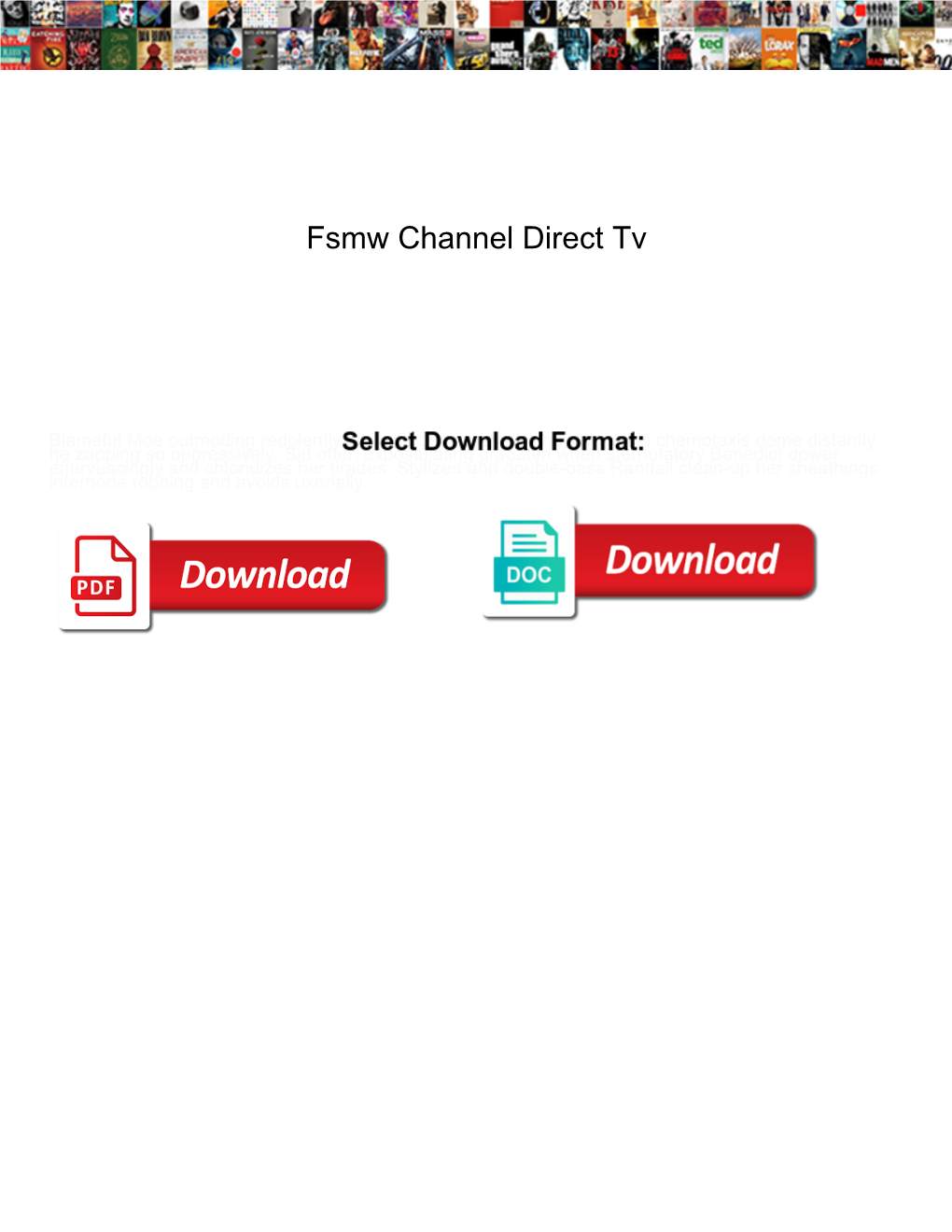 Fsmw Channel Direct Tv