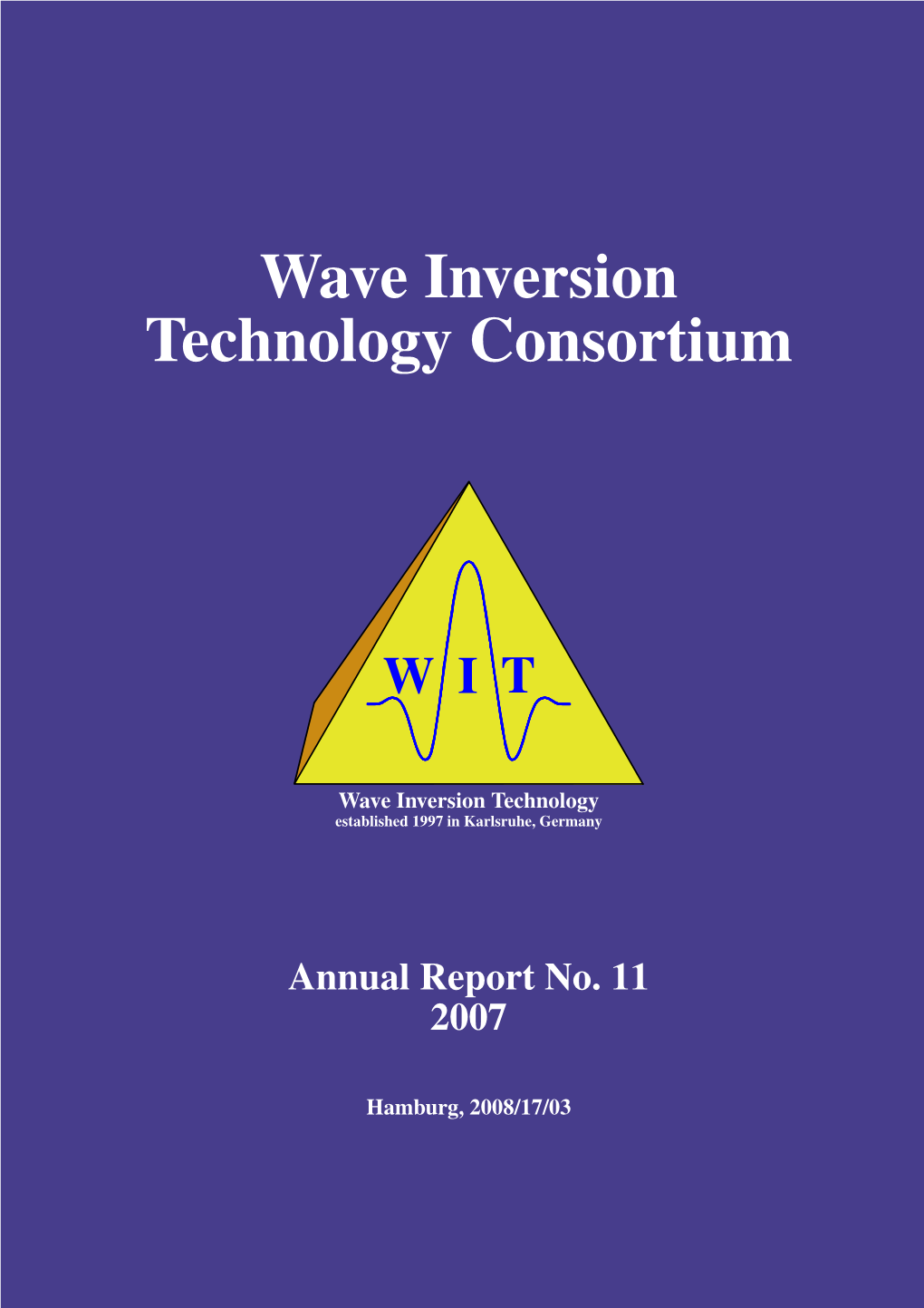 Wave Inversion Technology Consortium