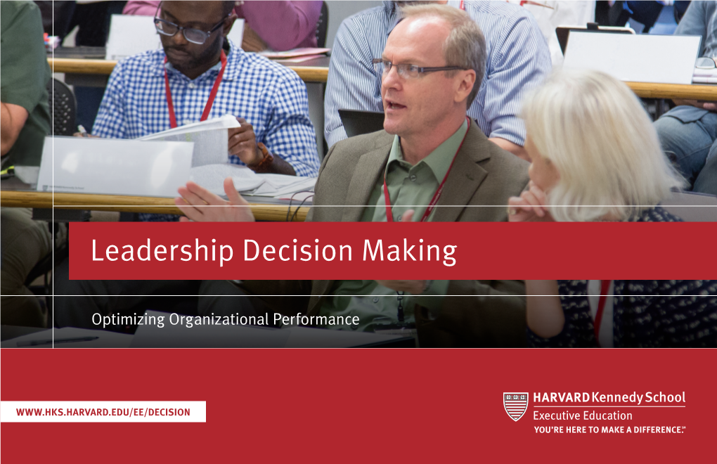 Leadership Decision Making