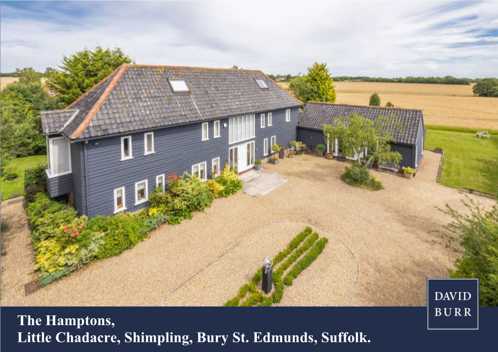 The Hamptons, Little Chadacre, Shimpling, Bury St. Edmunds, Suffolk