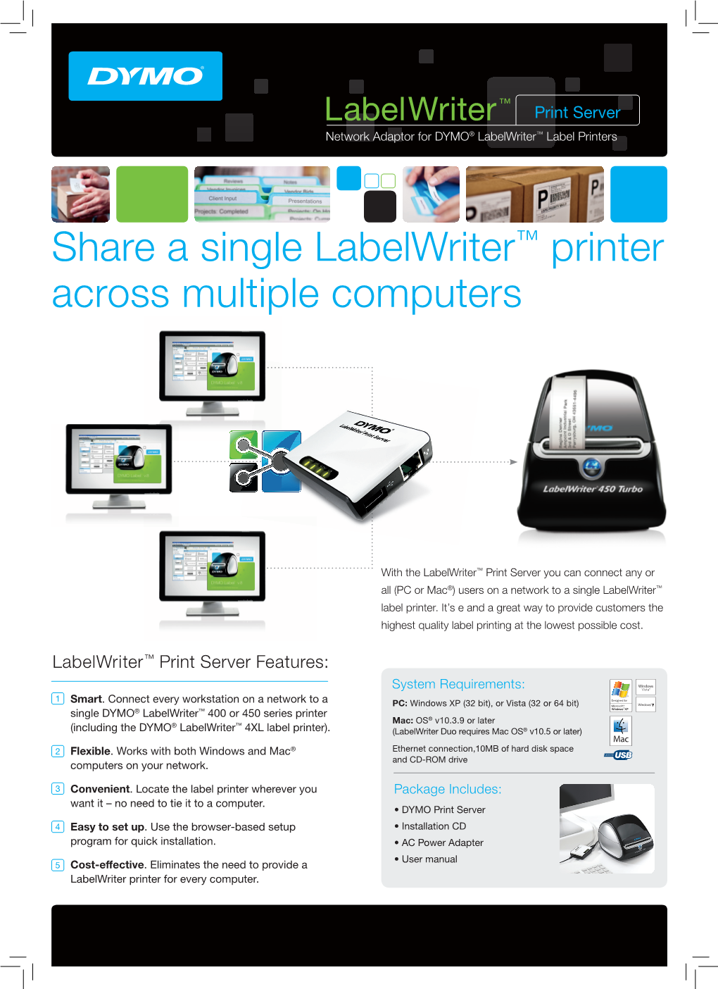 Share a Single Labelwriter™ Printer Across Multiple Computers