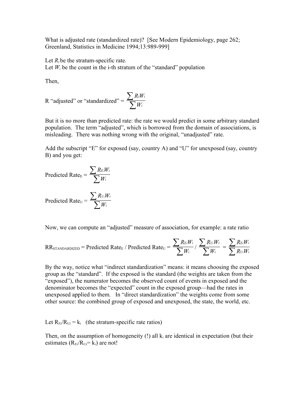 What Is Adjusted Rate (Standardized Rate)