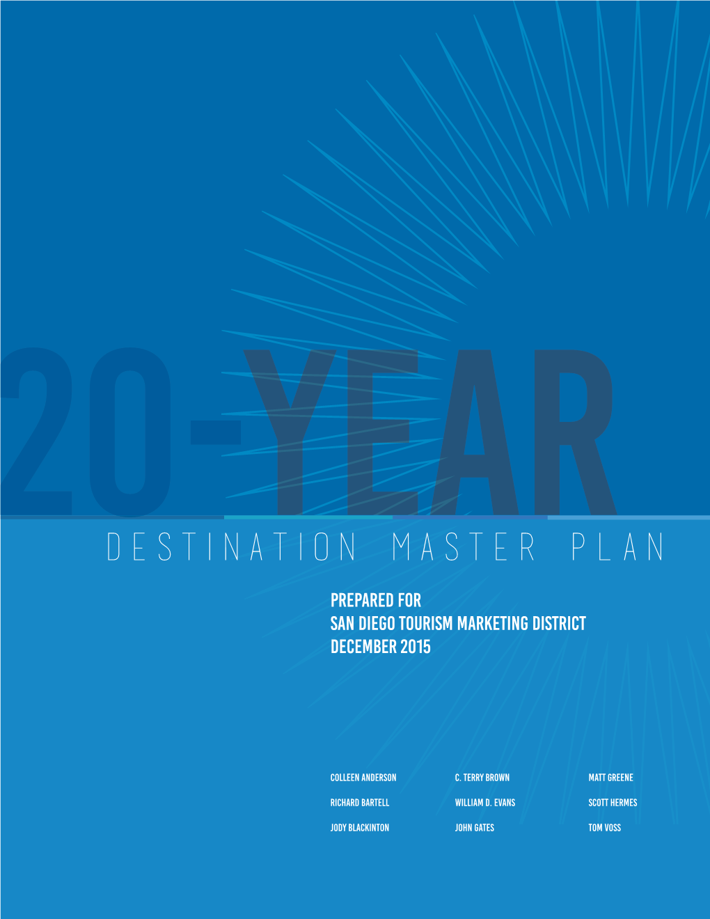 20-Year San Diego Destination Master Plan