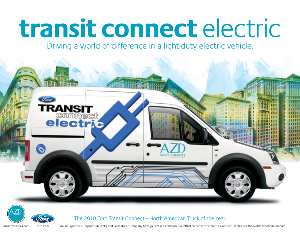Driving a World of Difference in a Light-Duty Electric Vehicle