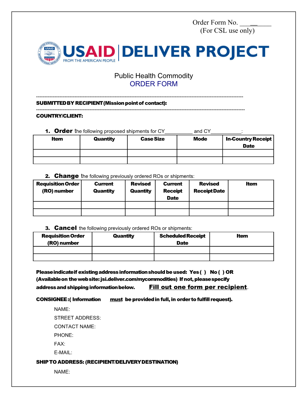 Usaid Avian Influenza Stockpile