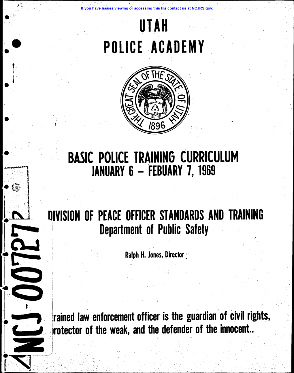 Utah Police Academy