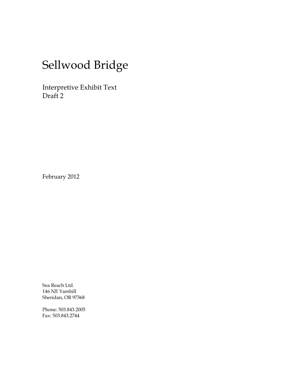 Sellwood Bridge | Multnomah County