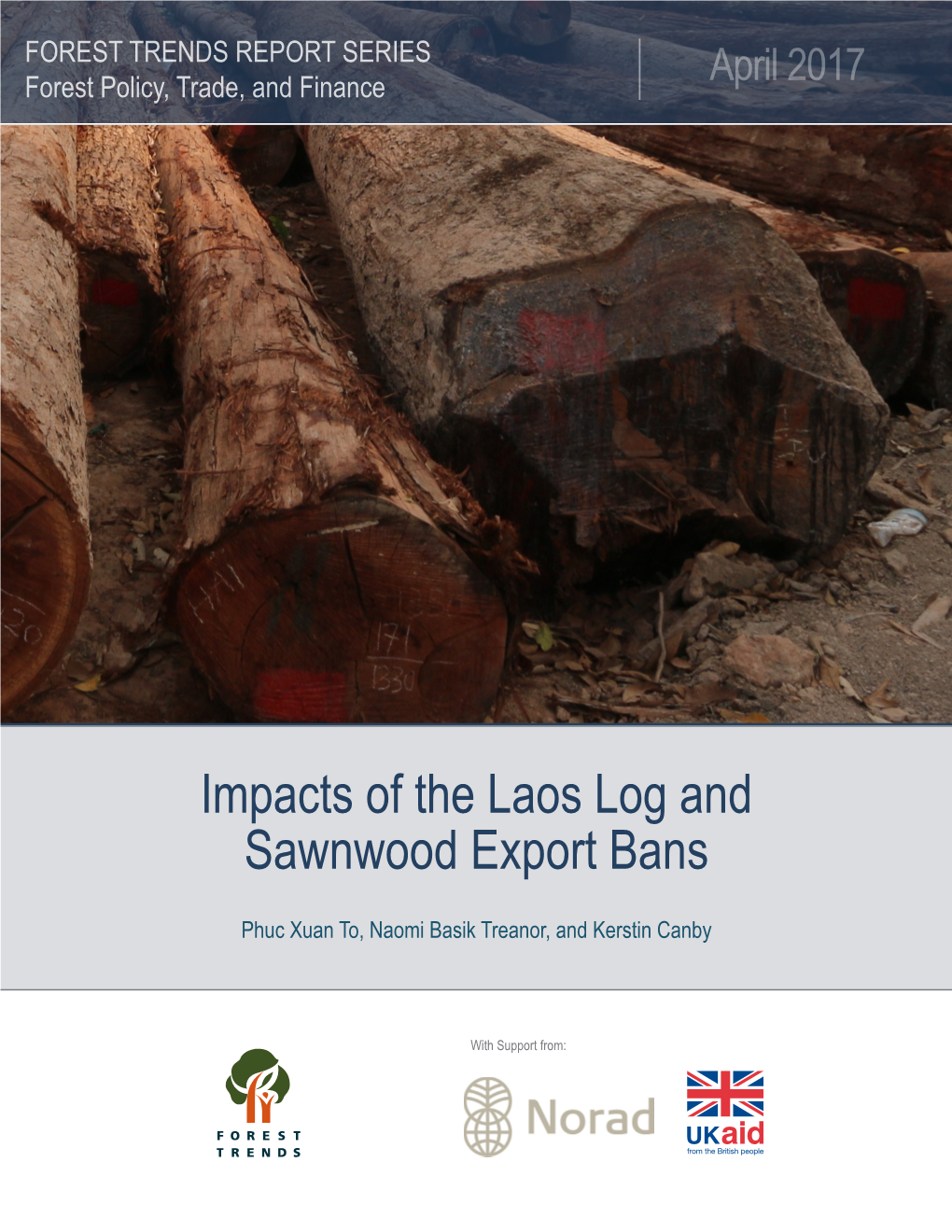 Impacts of the Laos Log and Sawnwood Export Bans