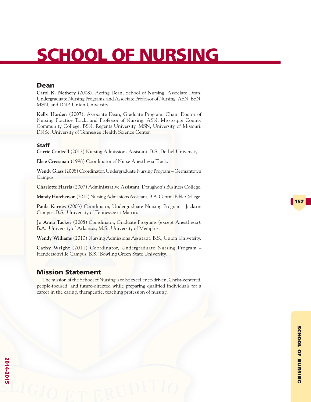 School of Nursing