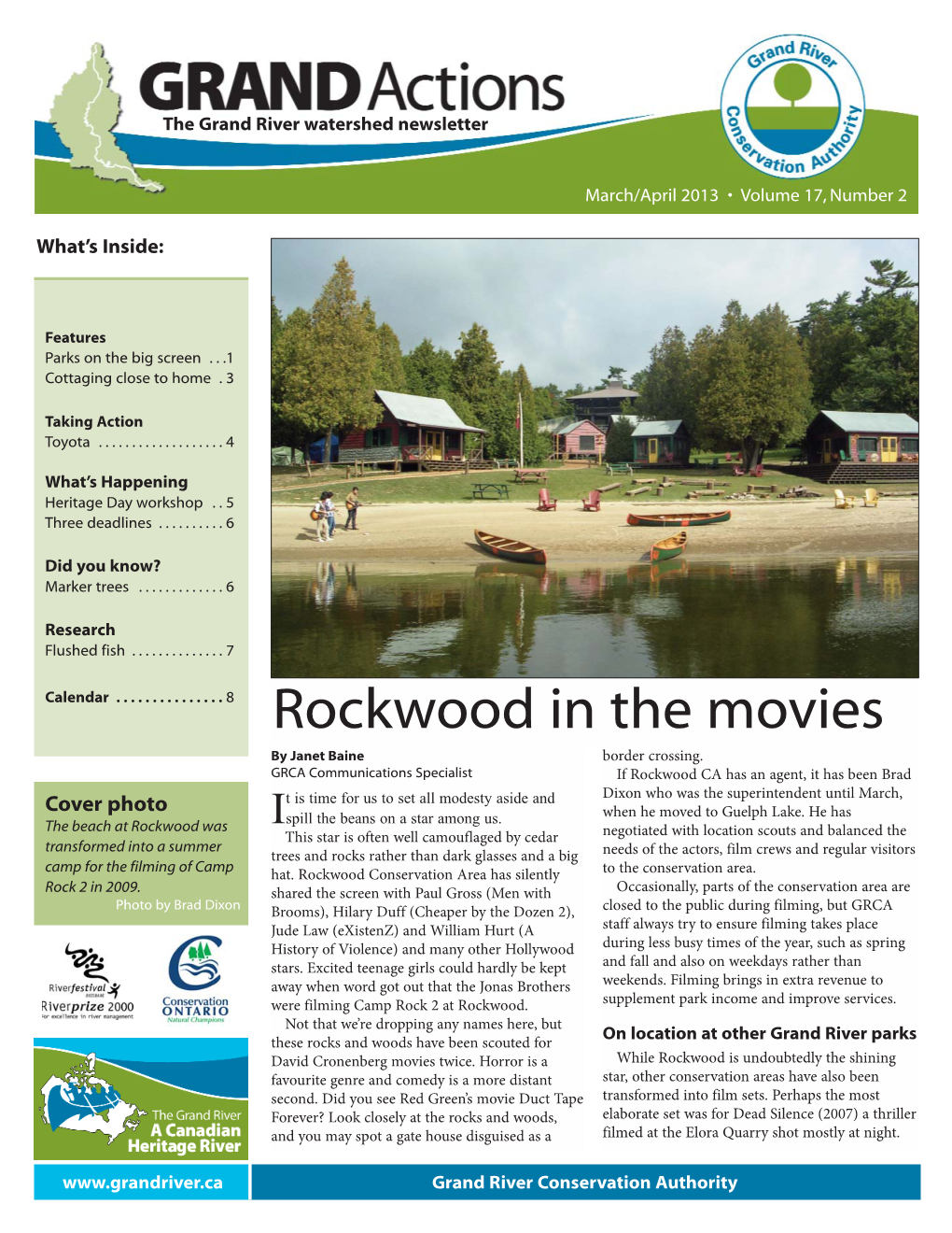 Rockwood in the Movies by Janet Baine Border Crossing