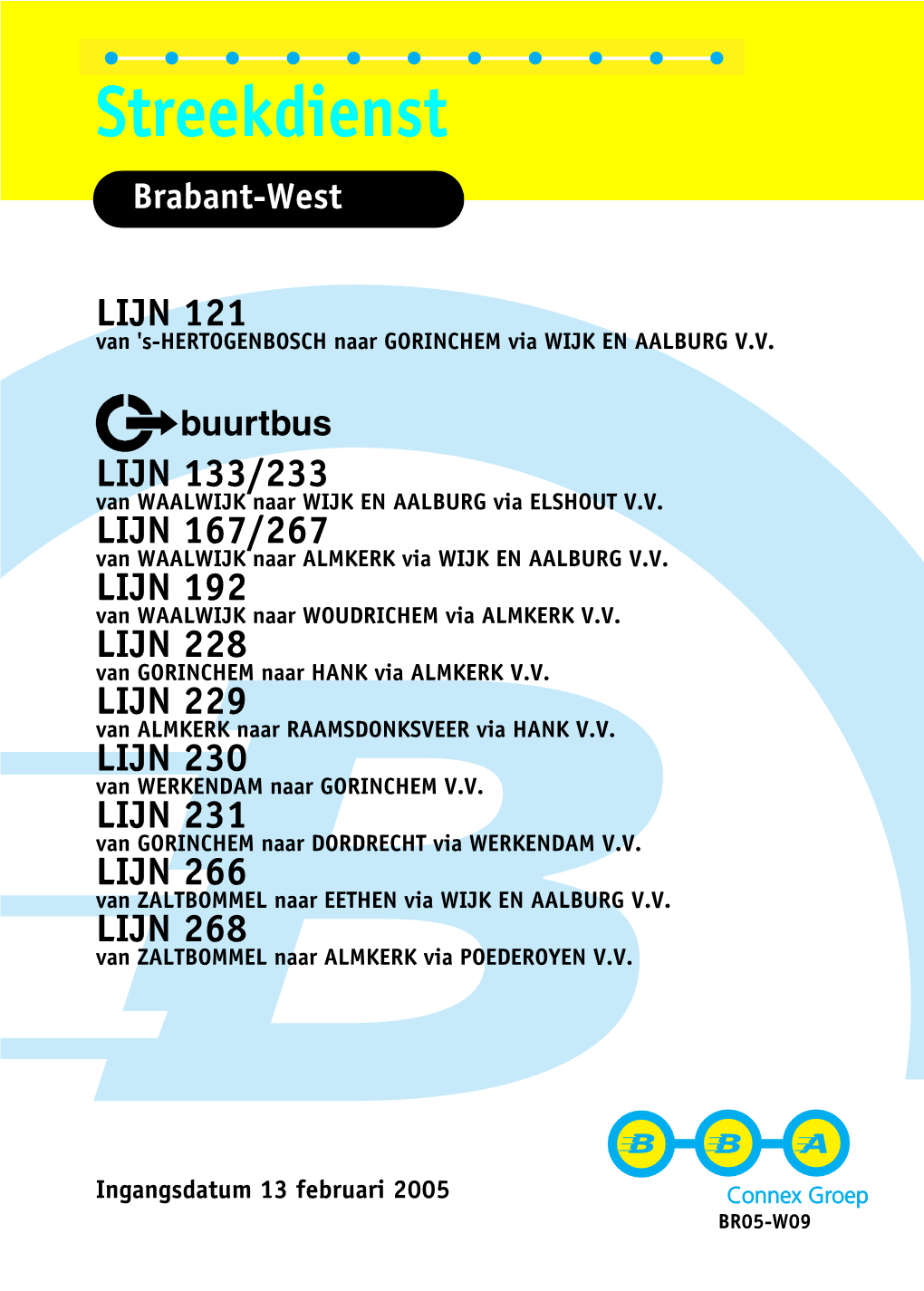 Streekdienst Brabant-West