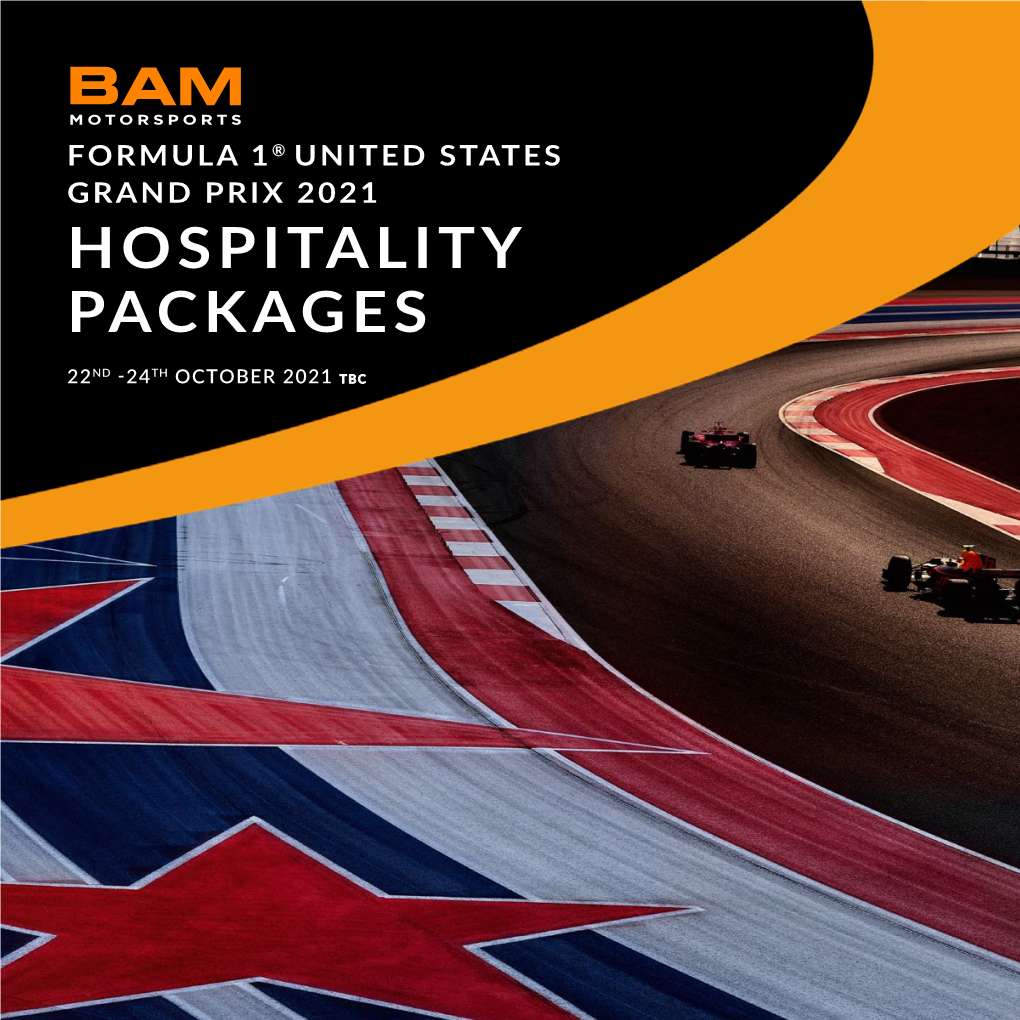 Hospitality Packages