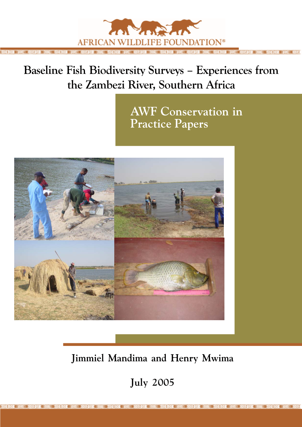 Baseline Fish Surveys Paper.Pmd