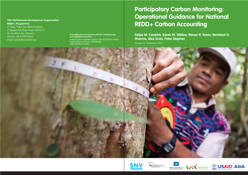 Participatory Carbon Monitoring