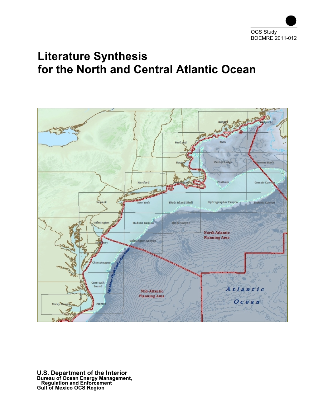 Literature Synthesis for the North and Central Atlantic Ocean