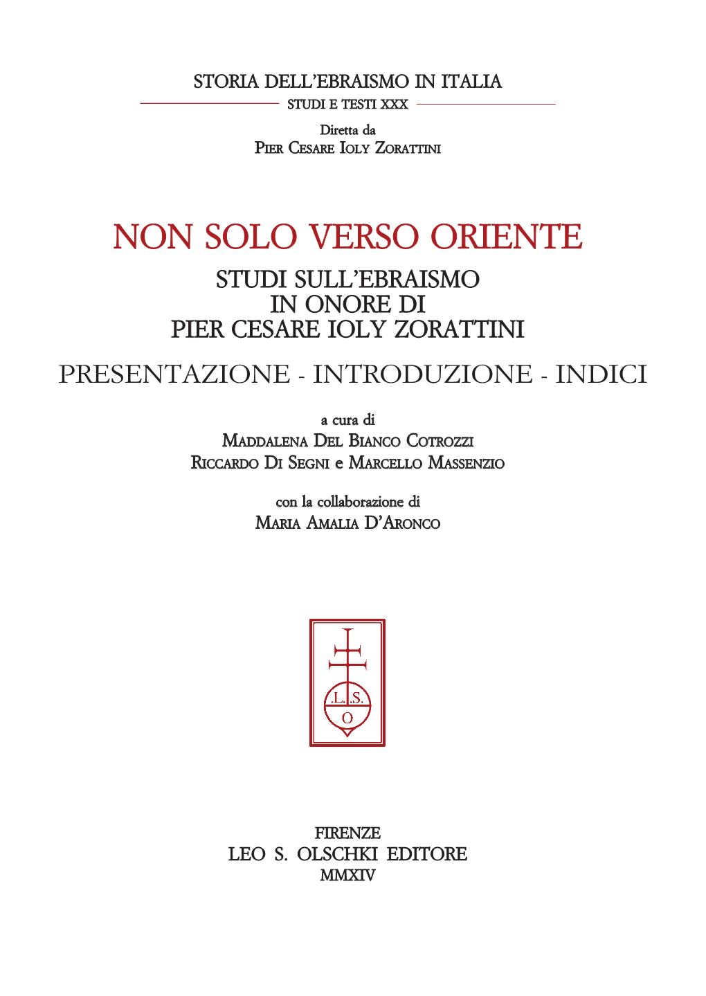 INDICI Si Apre Al Piu` Vasto Pubblico Di Quei Lettori T Colti, Desiderosi Di Approfondire La Conoscen- N