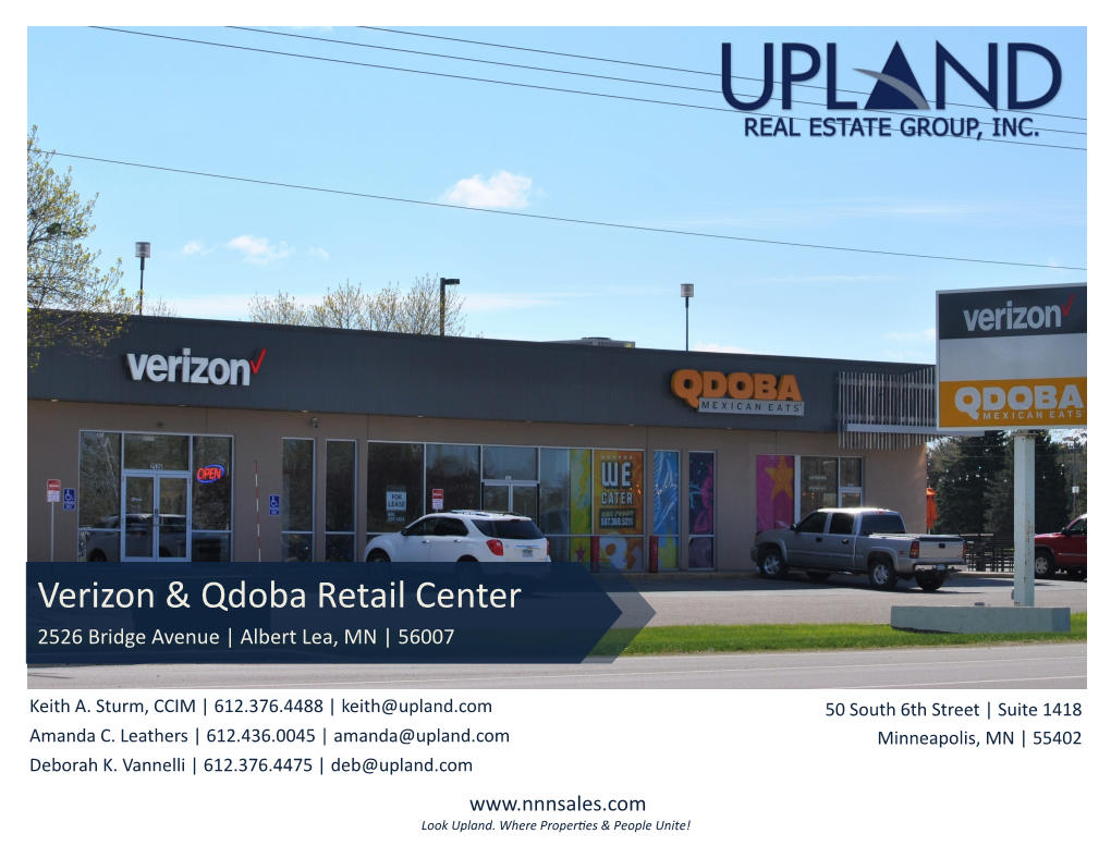 Verizon & Qdoba Retail Center