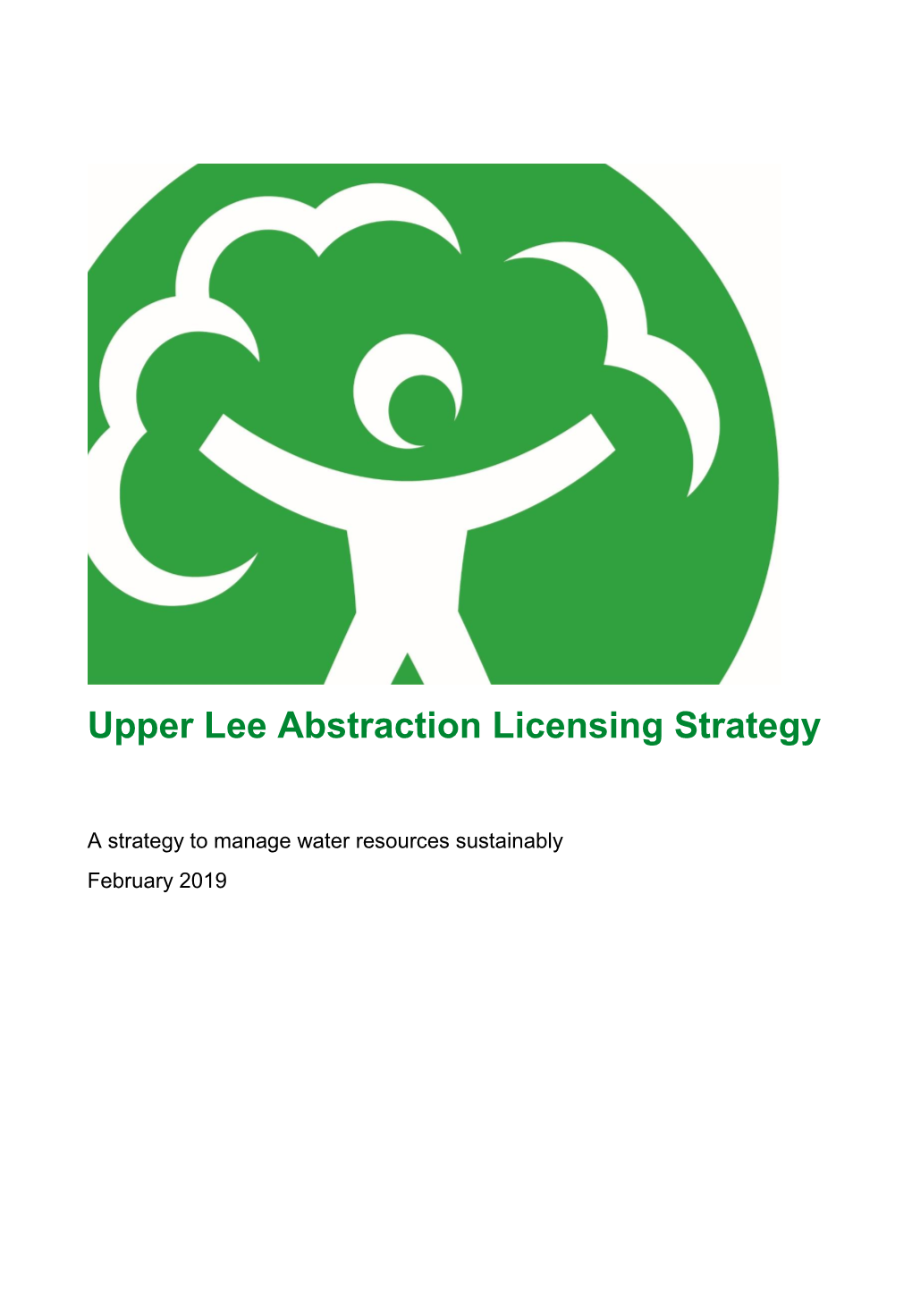 Upper Lee Abstraction Licensing Strategy